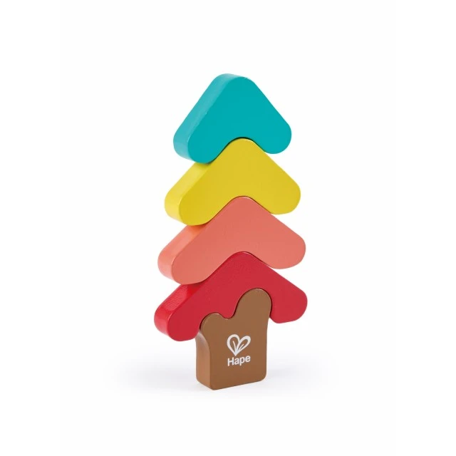 Wooden puzzle, Hape, colors and shapes, 9 pieces