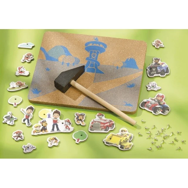 Woodworking set Paw Patrol, Decorate with hammer