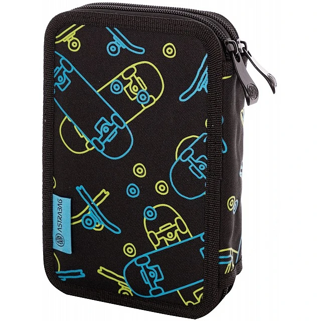 Double suitcase ASTRABAG AC2 Skateboards Neon, without accessories
