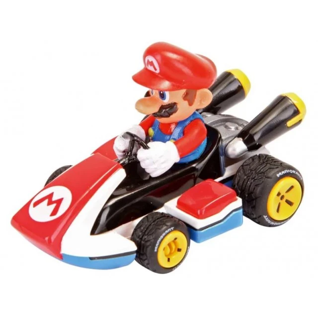 Комплект пулбек колички, Carrera, Super Mario, Марио, Луиджи и Йоши, 3 броя