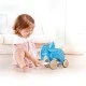 Wooden pull toy, Hape, Elephant, 24 x 11 x 20 cm