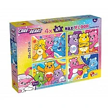 Пъзел, Lisciani, Care Bears, Двулицев пъзел, 4Х48 части