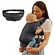 Ergonomic baby carrier, Infantino, 2 in 1, Dark gray, from 5.4 to 18 kg.