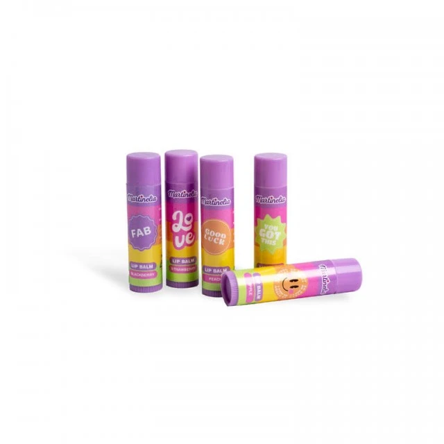 Lip balm, Martinelia, Super girl 5 pcs