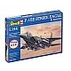 Assembly model, Revell, Starter kit F-15 Strike Eagle fighter with bombs, 70 parts