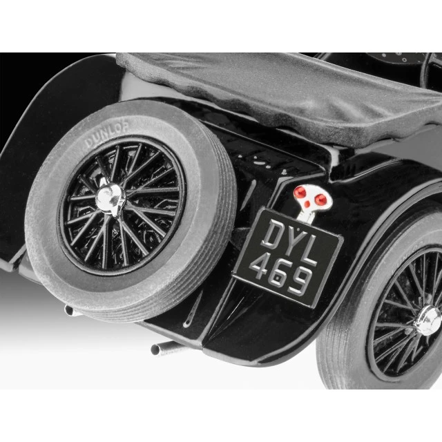 Assembly model, Revell, Jaguar SS 100 car, 75 parts