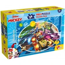 Puzzle, Lisciani, Mickey, Double-sided puzzle 24 pieces