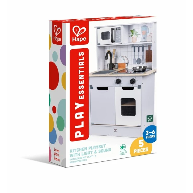 Детски игрален комплект Многофункционална кухня, 5 части
