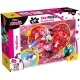Puzzle, Lisciani, Minnie Mouse, Double-sided puzzle 108 pieces