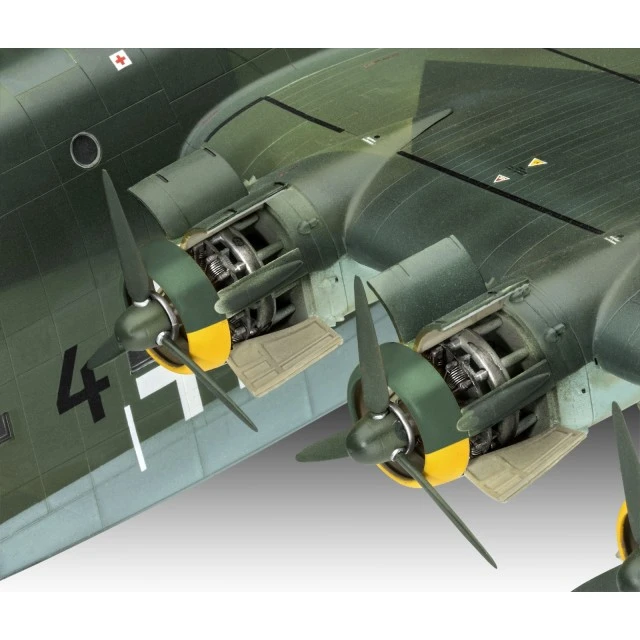 Assembly model, Revell, Blohm Voss BV222 aircraft, 282 parts