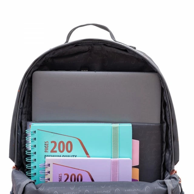 Backpack HEAD Golden-grey, AB100, 42x29x18 cm