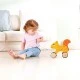 Дървена играчка за дърпане, Hape, Катерица, 24 x 11 x 20 см