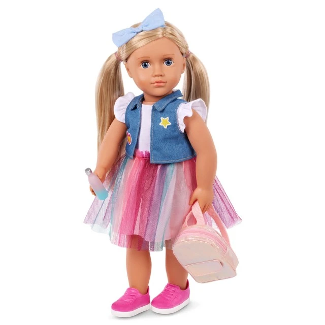 Doll, Battat, Our Generation, Evie with accessories, 46 cm