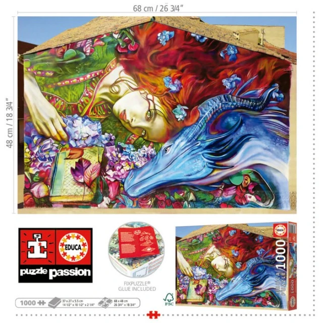 St. Geordi puzzle, Lily Brick, 1000 pieces