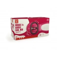 Балансираща количка с LED светлини, Hape, Червена
