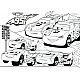 Puzzle, Lisciani, Cars, Double-sided puzzle 150 pieces