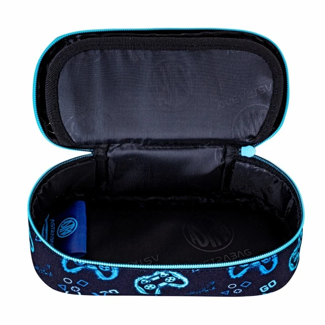 Единичен несесер без аксесоари ASTRABAG Отивам да играя, AC6, 22 х 9 х 5 см