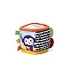 Set of soft educational cubes, Infantino, 4 pieces