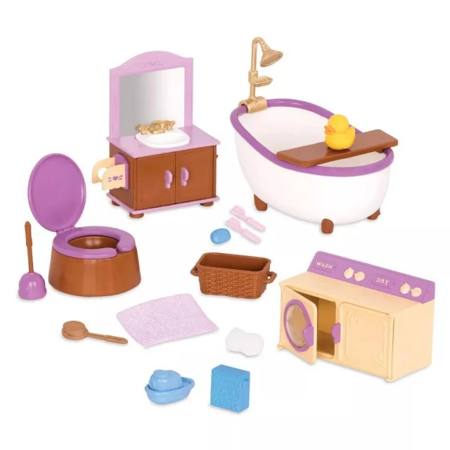 Li’l Woodzeez Комплект за игра Баня