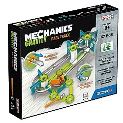 Mechanics 760 Race Track Magnetic Construction Set, 67 Pieces