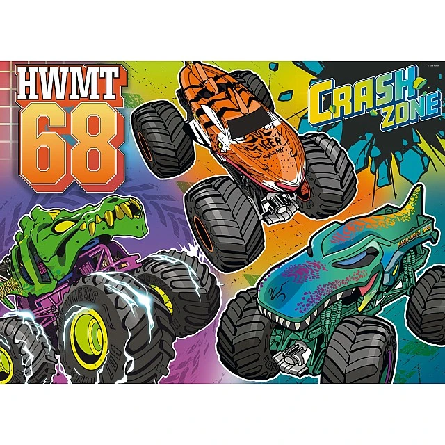 Пъзел, Lisciani, Hot Wheels, 60 части