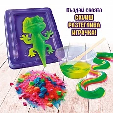 Creative kit, Lisciani, Slumi Science, DIY squishy Chameleon