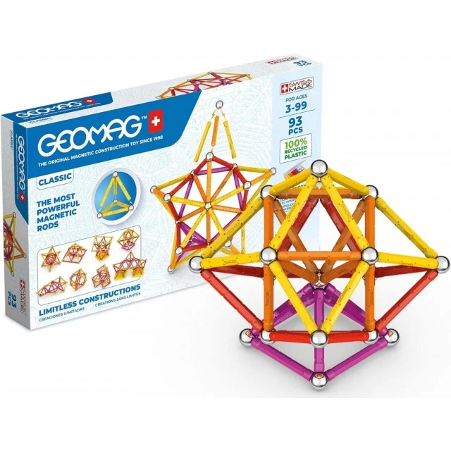 Magnetic constructor Classic 273, 93 parts