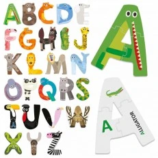 Образователна игра Montessori Funny ABC