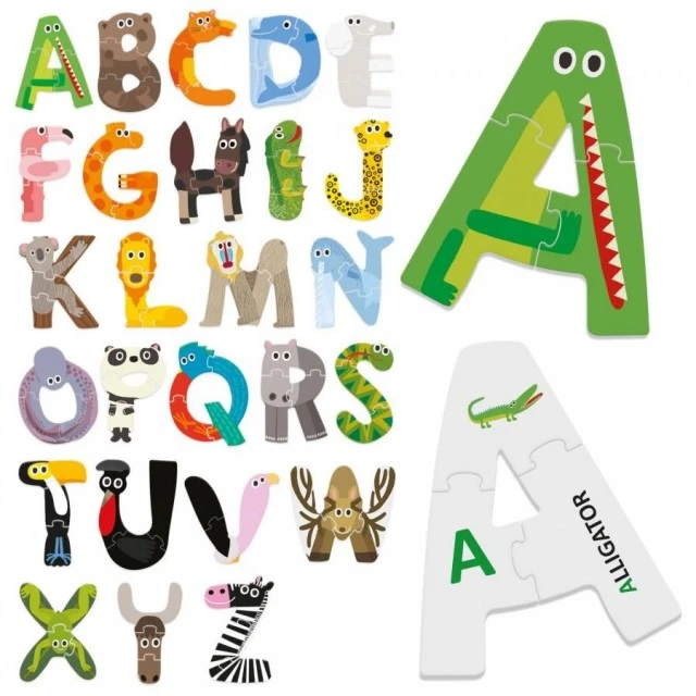 Образователна игра Montessori Funny ABC