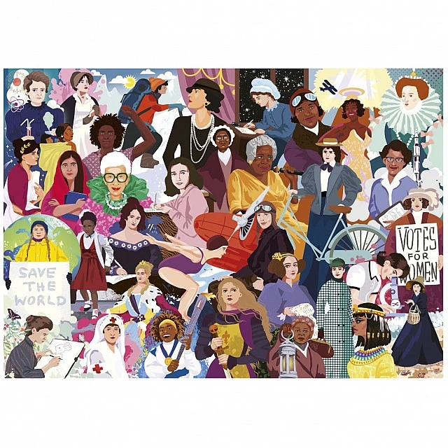 Puzzle, Educa, Iconic Women, 1000 pieces