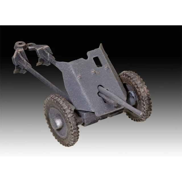 Assembly model, Revell, Starter set truck Krupp Protze KFZ 69 3.7cm, 61 parts