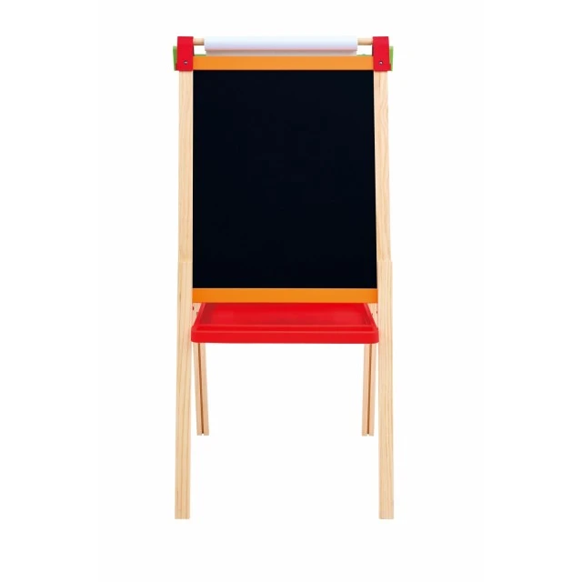 Double-sided wooden easel for drawing, Hape, 52 x 43 x 115 cm