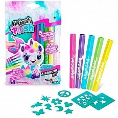 Airbrush markers and stencils set, Canal Toys, 25 pieces