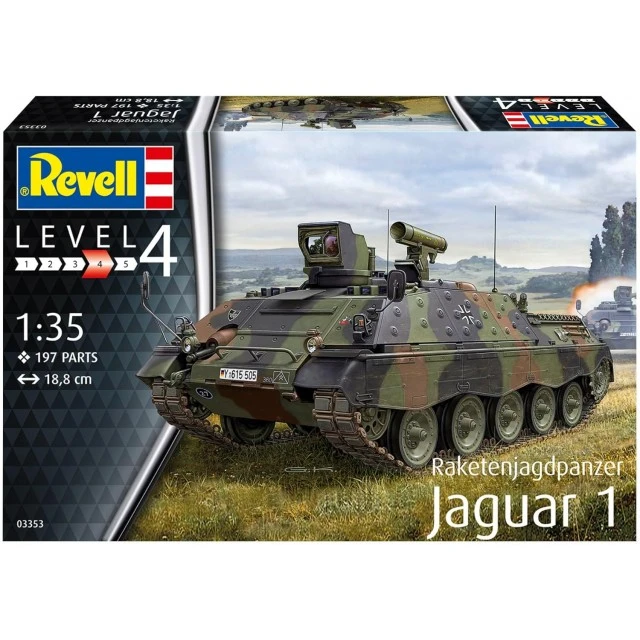 Building model, Revell, Missile destroyer Jaguar 1