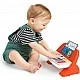 Музикална играчка, Baby Einstein, Дървено сензорно пиано, 25.5 x 14.5 х 14 cm, Червен