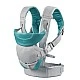 Ergonomic baby carrier, Infantino, Flip 4 in 1, With breathable fabric, Light gray, from 3.6 to 14.5 kg.