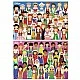 Puzzle, Educa, Girls from Europe and Asia 2 in 1, 2x100 pieces