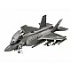 Assembly model, Revell, Lockheed Martin F-35 A Lightning II fighter jet, 143 parts
