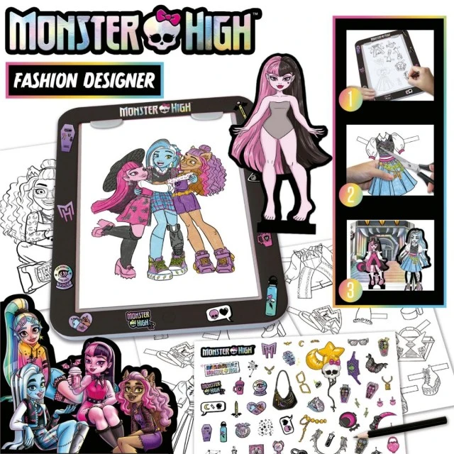 Творчески комплект Моден дизайнер, Monster High