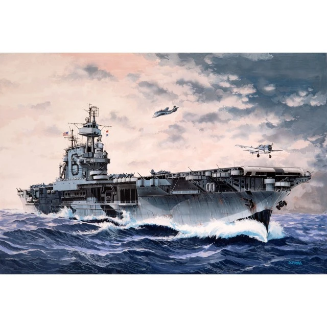 Сглобяем модел Американски самолетоносач USS Enterprise CV-6, 38 части