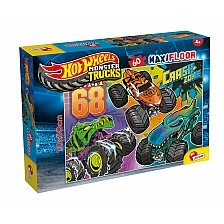 Пъзел, Lisciani, Hot Wheels, 60 части