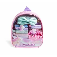 Комплект аксесоари за коса в чантичка Little Unicorn, 6 части