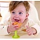 Rattle and teether, Hape, Orange flower