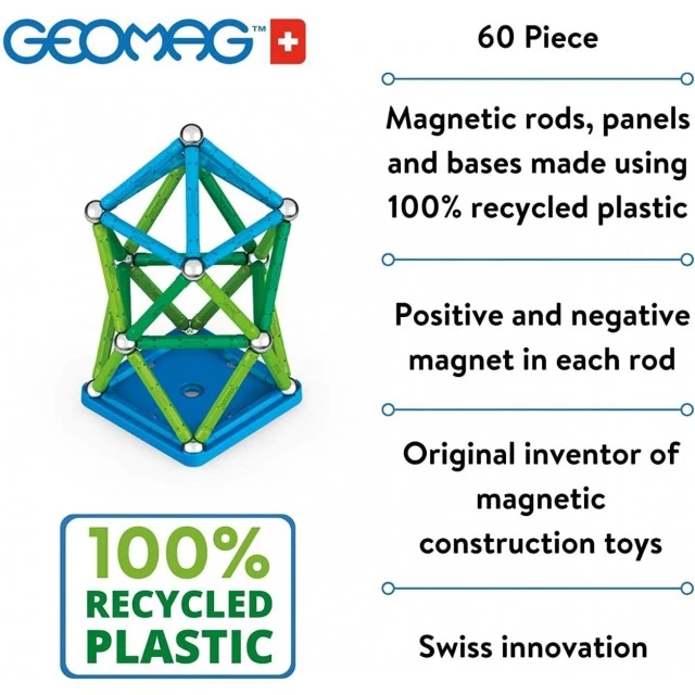 Magnetic constructor Classic 272, 60 parts