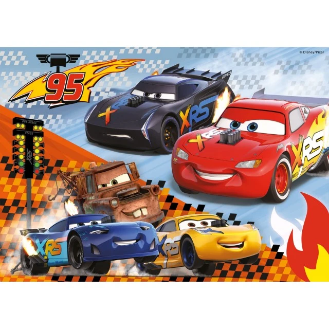 Puzzle, Lisciani, Cars, Double-sided puzzle 2 x 24 pieces