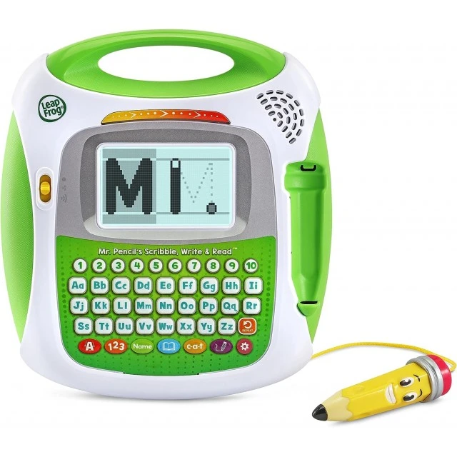 Interactive toy, Leap Frog, Scribble writing and reading with Mr. Pencil, 5.21 x 19.61 x 21.89 cm