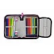 Single vanity case with accessories ASTRABAG Pandi, AC11, 20 x 14 x 3.5 cm