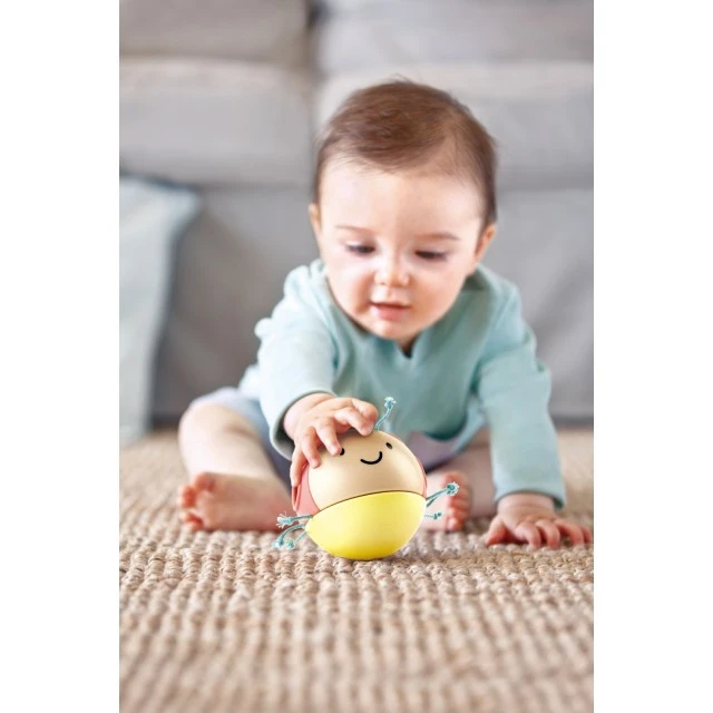 Baby rattle Ladybug, 9 x 9 x 9 cm