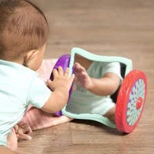 Movable play mirror