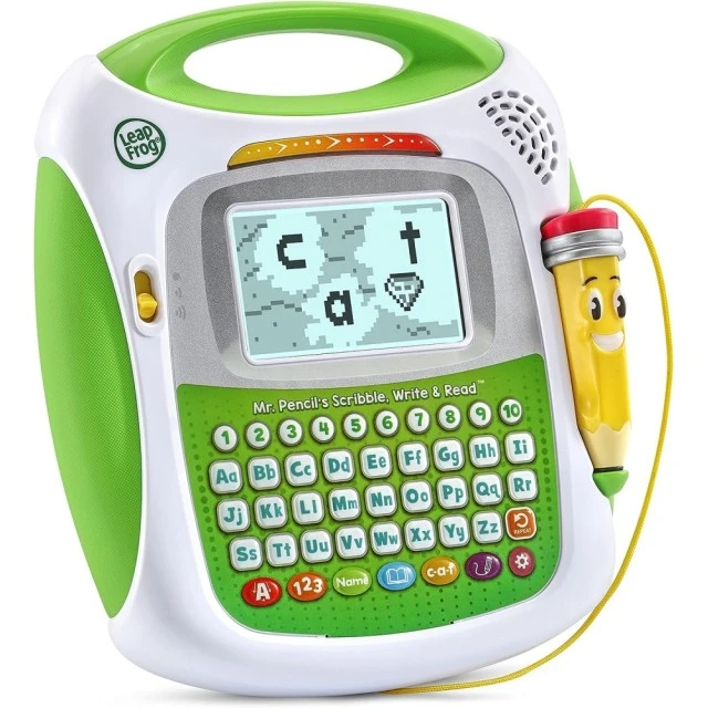 Interactive toy, Leap Frog, Scribble writing and reading with Mr. Pencil, 5.21 x 19.61 x 21.89 cm